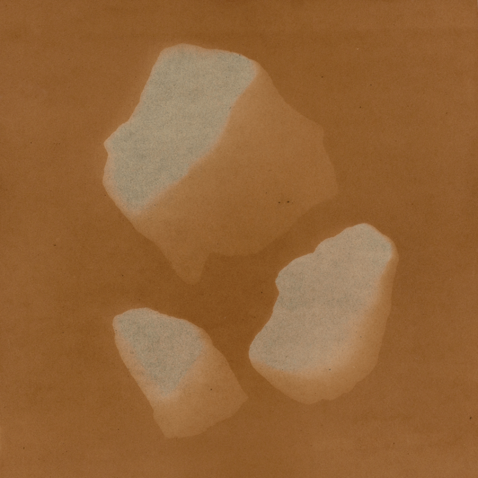 "Lapis Nubes VIII", cyonotype by Swedish artist Cecilia Ömalm at ed. art