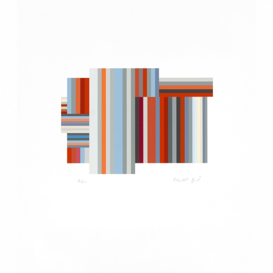 "Utsikt 1" a digital pigment print by Swedish artist Gudrun Åsling at ed. art