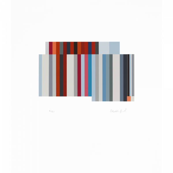 "Utsikt 2" a digital pigment print by Swedish artist Gudrun Åsling at ed. art