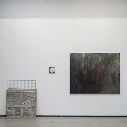 Exhibition at Nacka Konsthall, 2015. Clara Gesang-Gottowt together with Andreas Mangione and Henrik Eriksson. Photo by Jean Baptiste Béranger.