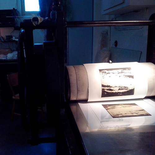 In the printers workshop: collography
