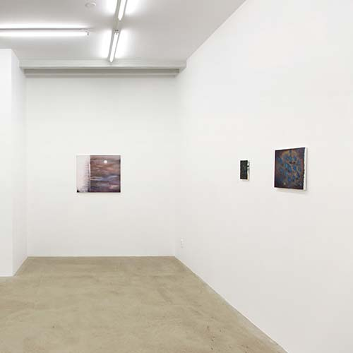View of the installation at solo exhibition 2014 at Galleri Thomas Wallner. Photo by Lucas Gölén.